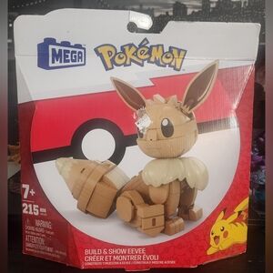 MEGA Pokémon Build & Show Eevee Building Set 215 pcs New